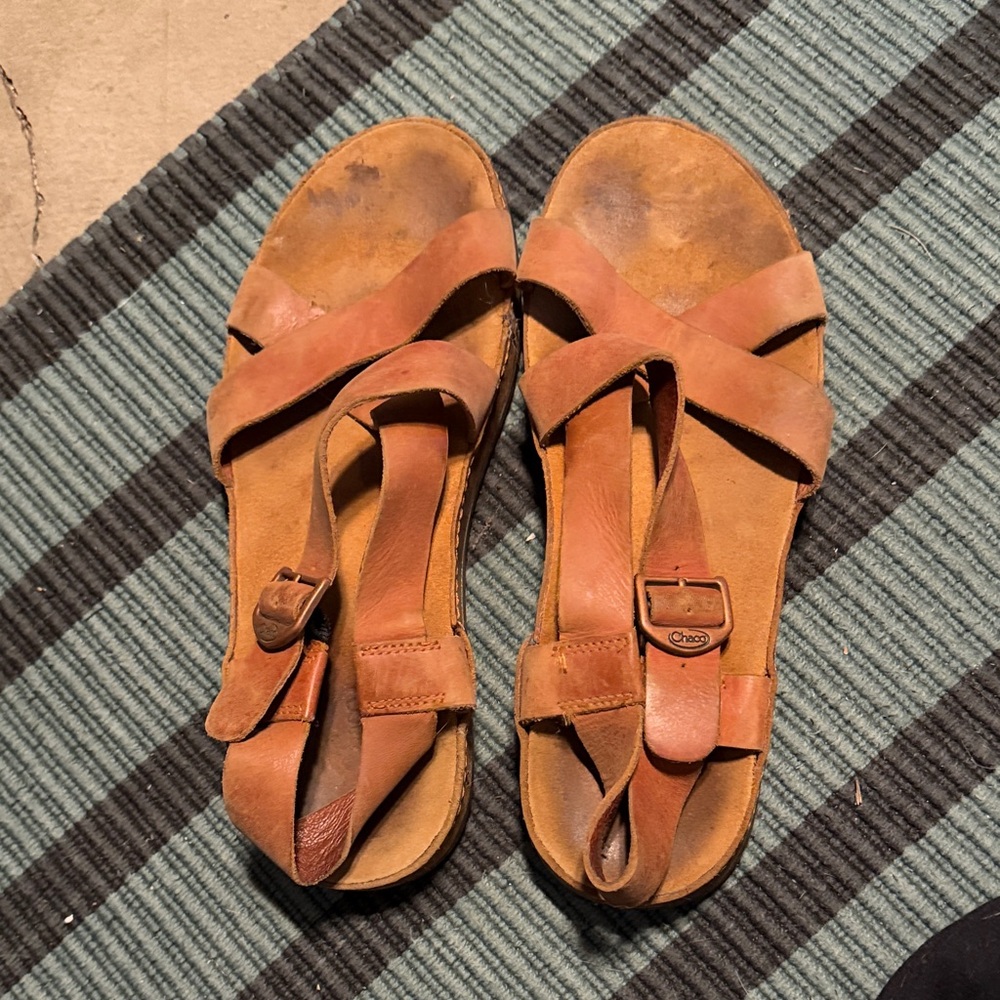 Women’s Chaco Tan Leather Z1 Sandals